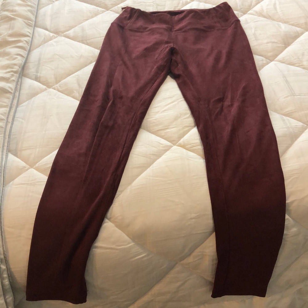 Suede Leggings